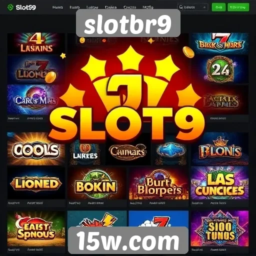 Variedade de jogos oferecidos na plataforma slotbr9